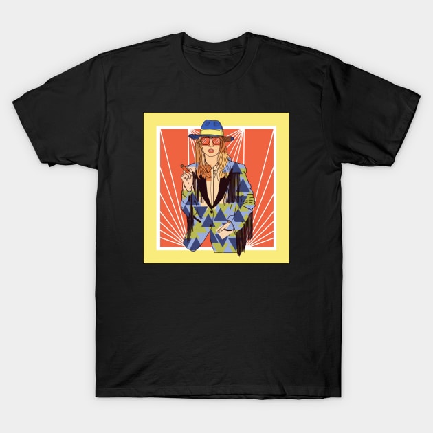 Smokin' Haught T-Shirt by PurgatoryArchaeologicalSurvey